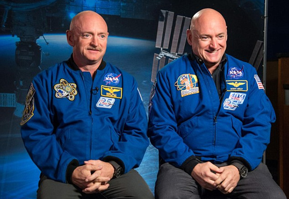 双胞胎宇航员弟弟太空呆了一年 7%的基因变了