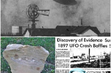 美国奥罗拉镇ufo事件真相：人们目睹飞碟坠毁，还给外星人办葬礼