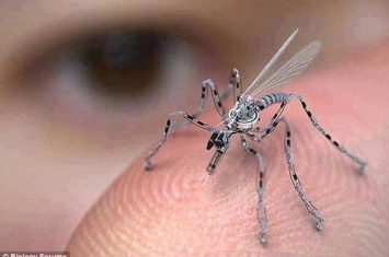 美军最新公布一种昆虫大小的“大黄蜂无人机”