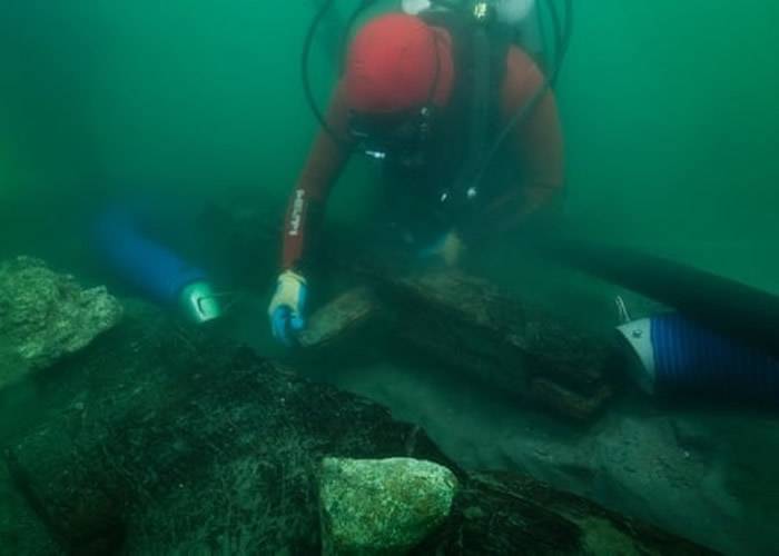 考古团队在埃及沉没古城伊拉克利翁海底发现古船残骸 与希罗多德所记载驳船巴利斯脗合