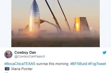 伊隆·马斯克的超重型火箭“SpaceX Starship”被网民曝光