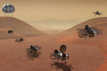 NASA蜻蜓无人机2026年登土卫六“提坦”寻找可能存在的生命迹象
