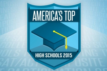 美国《新闻周刊》（Newsweek）公布2015年全美最佳500间高中排名榜