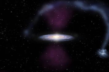 350万年前银河系中心黑洞附近曾发生一次持续30万年的大爆炸