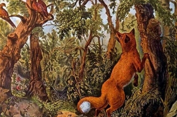 考眼力：百年画作“困惑的狐狸”藏16动物和人脸