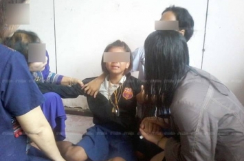 泰国惊传女学生集体中邪恐怖事件 7名女学生突然同时倒地抽搐