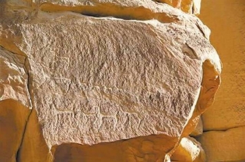 甘肃黄河沿线的岩画成为黄河文化的历史印记