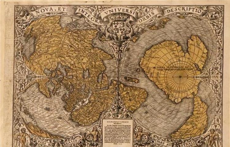 一张古地图引发世纪谜案月亮是监控器一万年前的世界什么样