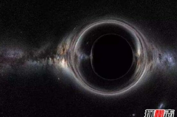 宇宙真实的黑洞内部图片令人震惊，黑乎乎什么都没有