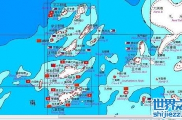 南沙群岛中业岛地图曝光，中业岛是怎么丢的