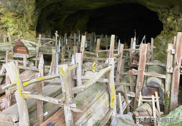 贵州山洞棺材,贵州苗族洞葬