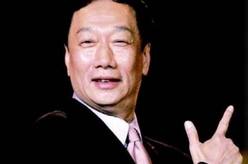 2017台湾首富是富士康董事长郭台铭，身价75亿美元