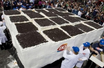 世界上最大的冰淇淋:重达3千公斤(上千人也吃不完)