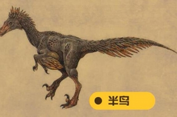 半鸟：阿根廷小型食肉恐龙（长2.2米/距今8000万年前）