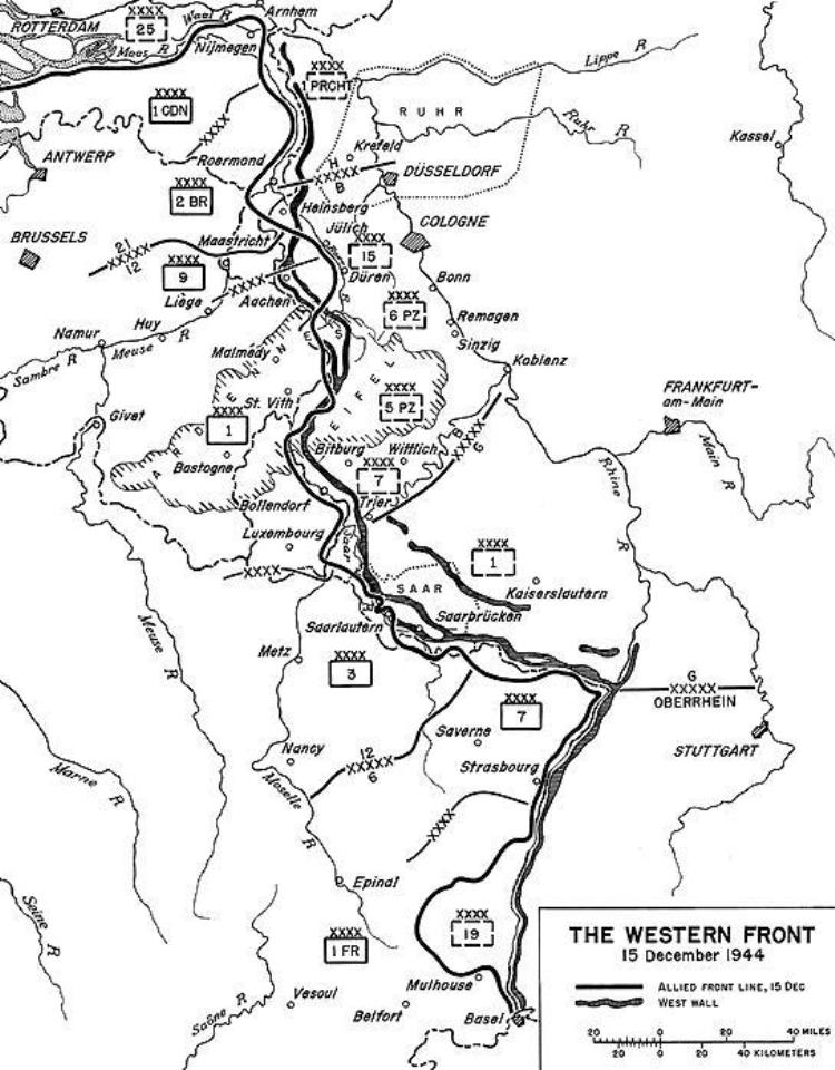 第二次赫利戈兰湾战役,二战中主要战役一览表
