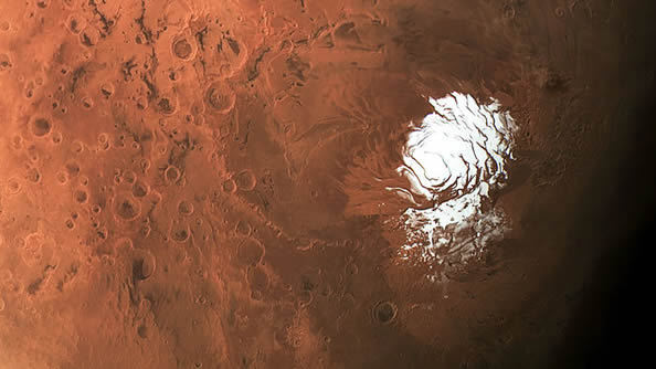 重大新发现，科学家认定火星南极地底下有湖泊