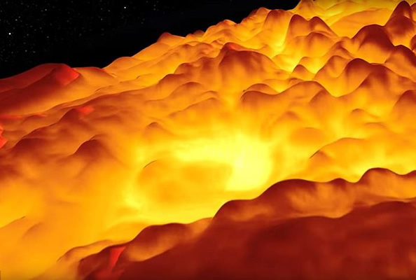 “木星北极风暴”NASA制成了3D动画
