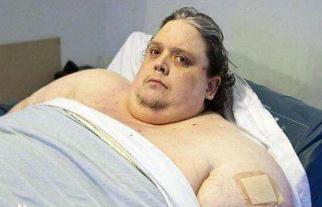 世界上最胖的男人，基思·马丁体重889斤死不减肥(图片)