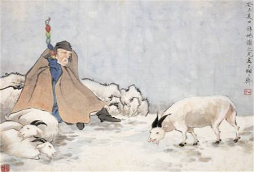 苏武北海牧羊的故事