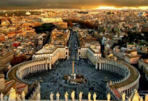世界上最小的国家梵蒂冈，人口只有800人/天主教朝圣之地