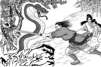 刘邦斩白蛇的故事