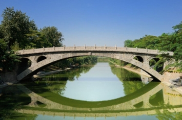 鲁班建赵州桥的故事