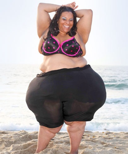 世界上臀部最大的一个女人