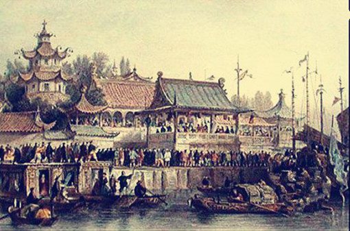 中国历史上是在什么时候被西方国家超越的?