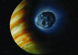 1994年特大彗星撞击木星，最大威力等于2.5亿颗原子弹
