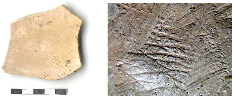 河南渑池丁村仰韶文化遗址发现平纹布印痕