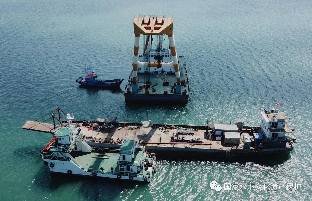 2020年山东威海定远舰遗址第二期水下考古调查项目取得重要收获