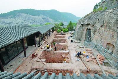 洛阳龙门石窟取得六大考古成果