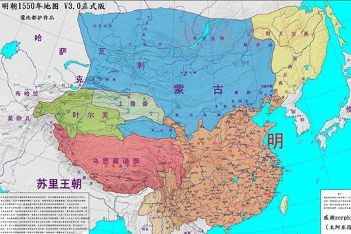 明朝和清朝领土面积对比 清朝面积和现代中国有什么区别?