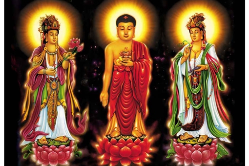 佛教中的西方三圣是谁?你知道吗?
