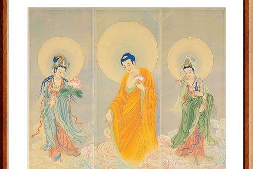 佛教中的西方三圣是谁?你知道吗?
