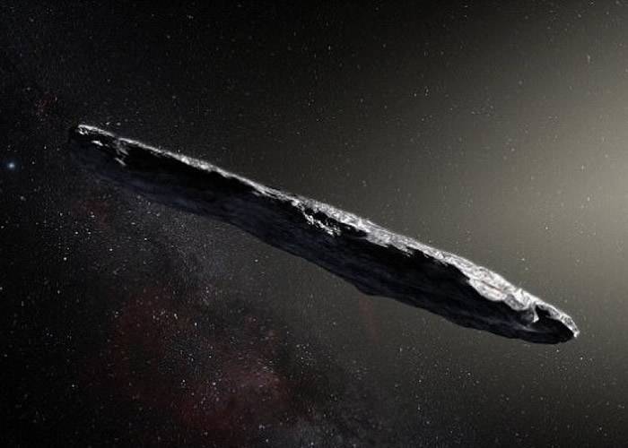 太阳系雪茄形天外来客“Oumuamua”小行星是外星人太空船？