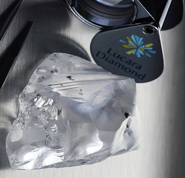 加拿大卢卡拉钻石公司宣布在博茨瓦纳卡洛维矿发现一颗重达342克拉的钻石