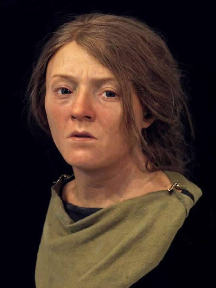 英国布莱顿博物馆及艺廊展出七名来自英格兰南部海岸的古人类面孔