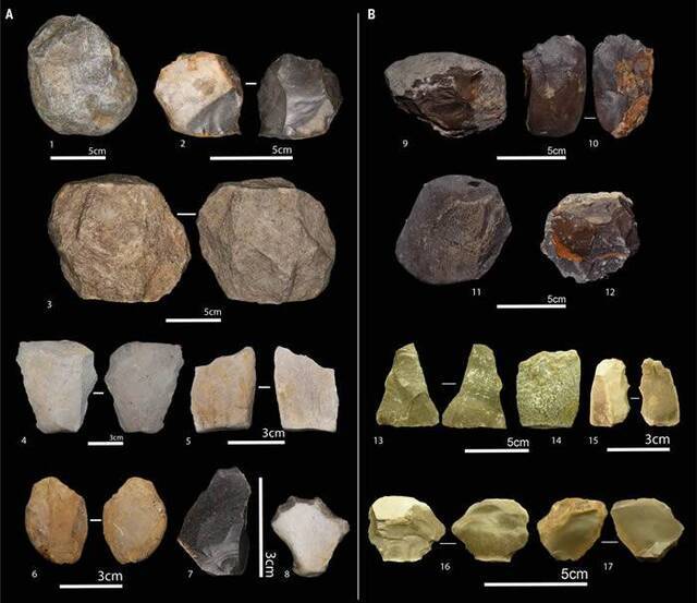 阿尔及利亚发现的240万年前石器和动物骨头化石揭示整个非洲都是“人类摇篮”