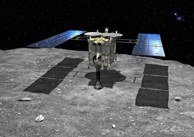 日本无人探测器“隼鸟2号”成功降落小行星“龙宫” 或解开海洋起源之谜