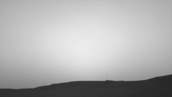 好奇号拍摄火星两次日食 “火卫一”和“火卫二”分别掠过