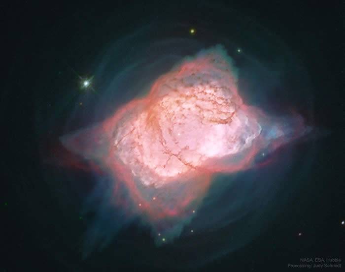 NASA平流层红外天文台在行星状星云NGC 7027探测到宇宙中的第一个分子：氦氢化物