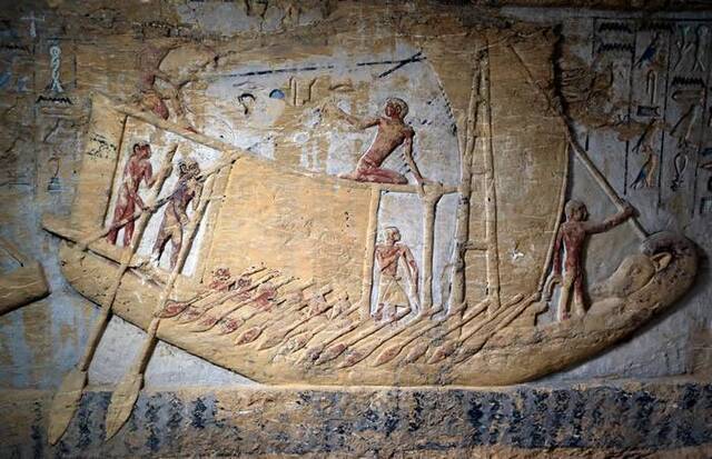 埃及开罗以西的萨卡拉挖到4400年前王室祭司古墓