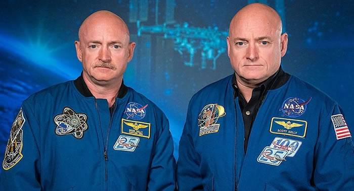 美国国家航空航天局（NASA）“双胞胎实验”表明上太空会使人体产生细微生理变化