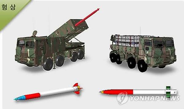 韩国正在研制多管火箭发射系统