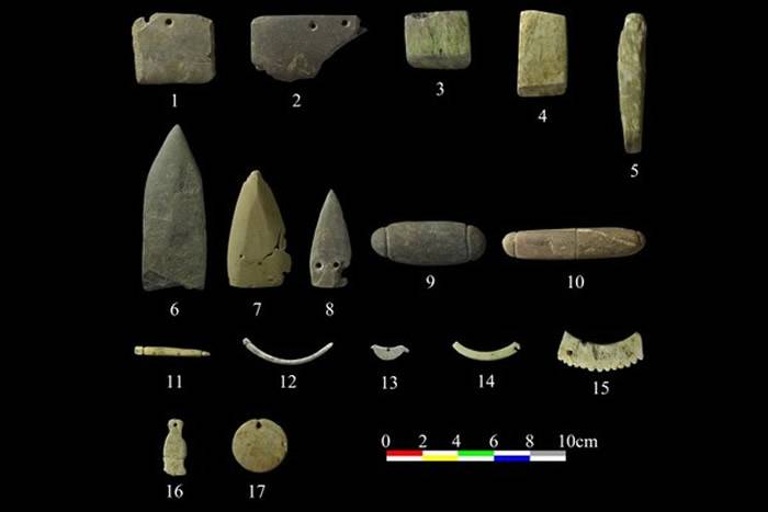 朴口文化遗址：台湾国道4号挖出新石器时代文物