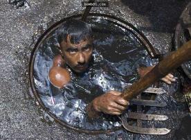 世界上最槽糕的五种工作，地下水道清洁工死亡率最高