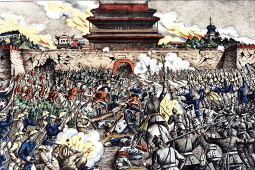 八国联军攻打北京时为何老百姓帮忙带路,官员还赠送锦旗?