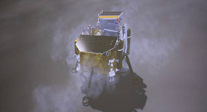 月球背面的嫦娥四号着陆器自主唤醒 开始第三月昼后续工作