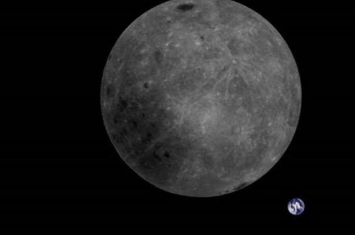 哈尔滨工业大学自主研制的微卫星“龙江二号”成功从月球背面拍下多张月球与地球合照